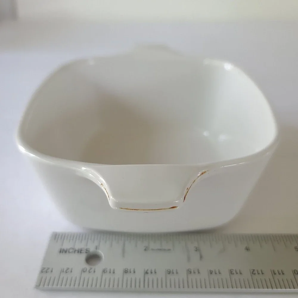 Corning Ware Wild Flower Casserole dishes P-43-B & A-1-B Vintage 1 Ltr & 700 ml